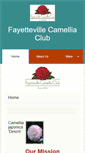 Mobile Screenshot of fayettevillecamelliaclub.org